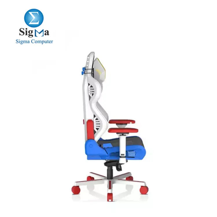 DXRacer Air Mesh Gaming Chair - White/Red/Blue | AIR-R1S-WRB.G-B3